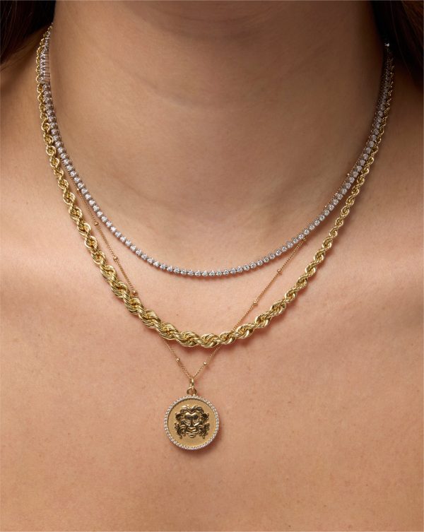 2-in-1 Diamond Tennis Necklace + Bracelet Discount