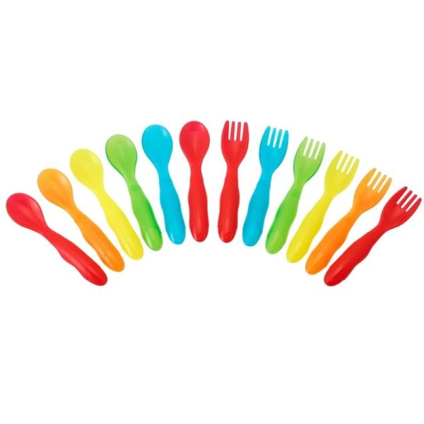 Take & Toss Toddler Flatware - 12 Pack Supply