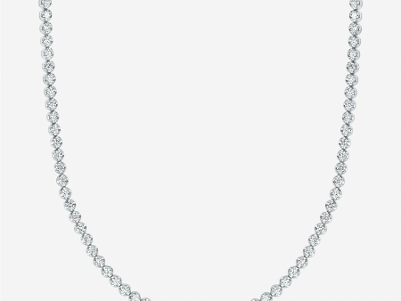 2-in-1 Diamond Tennis Necklace + Bracelet Discount