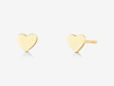 Mini Heart Studs Online now