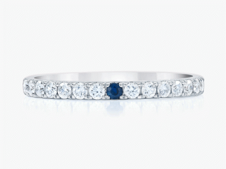 Personalized Perfect Pavé Diamond Ring | Platinum For Sale